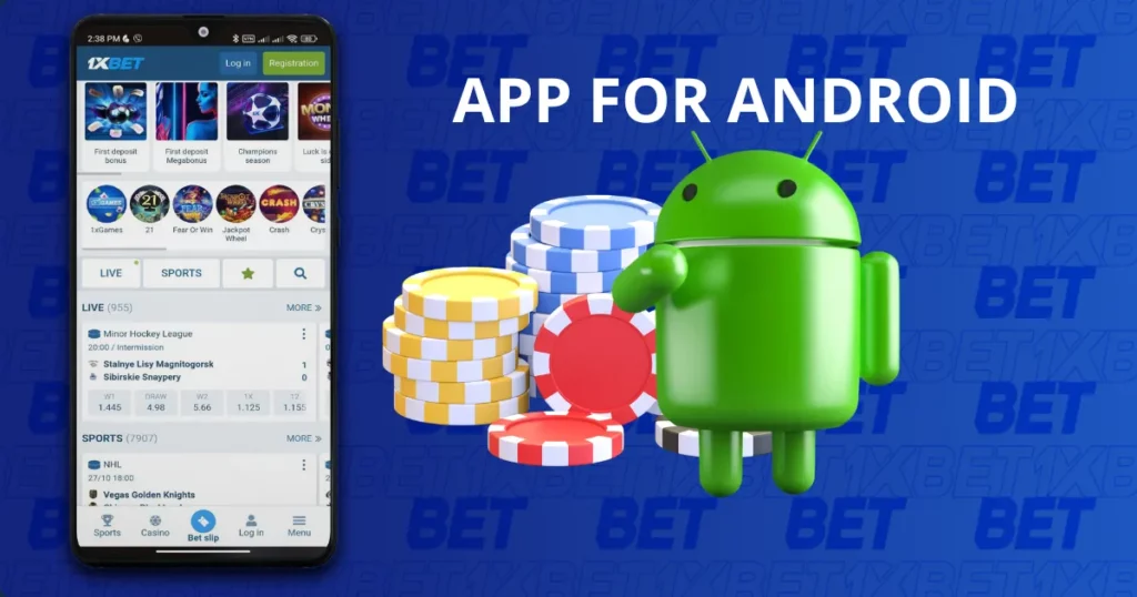 Ứng dụng di động dành cho Android từ 1xBet Việt Nam