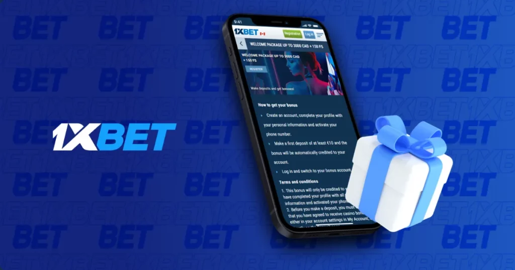 Registration with promo-code via mobile app at 1xBet Vietnam