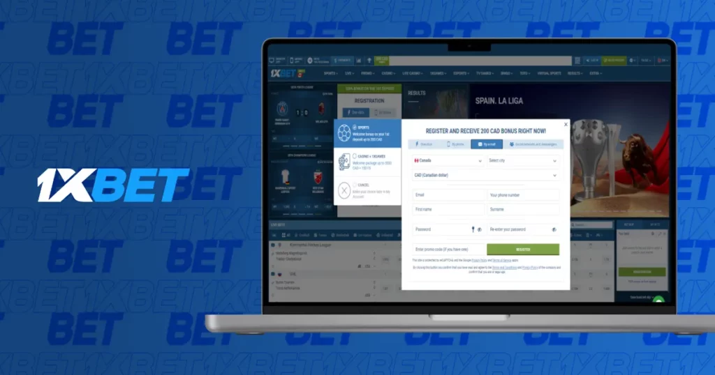 Đăng ký tại 1xBet Việt Nam